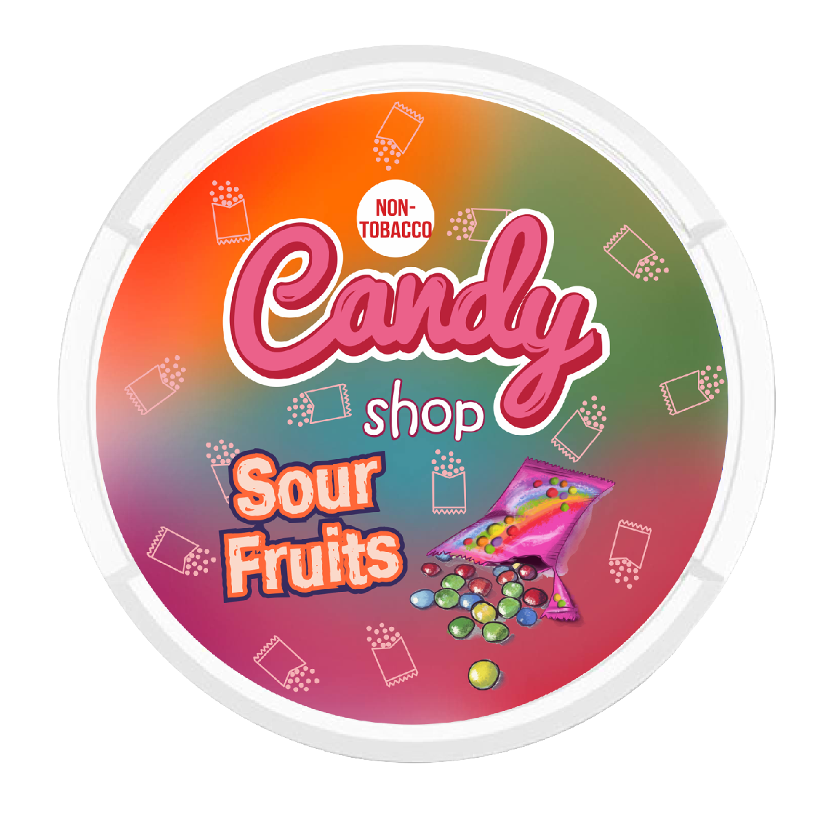 Candy Sour Fruits.