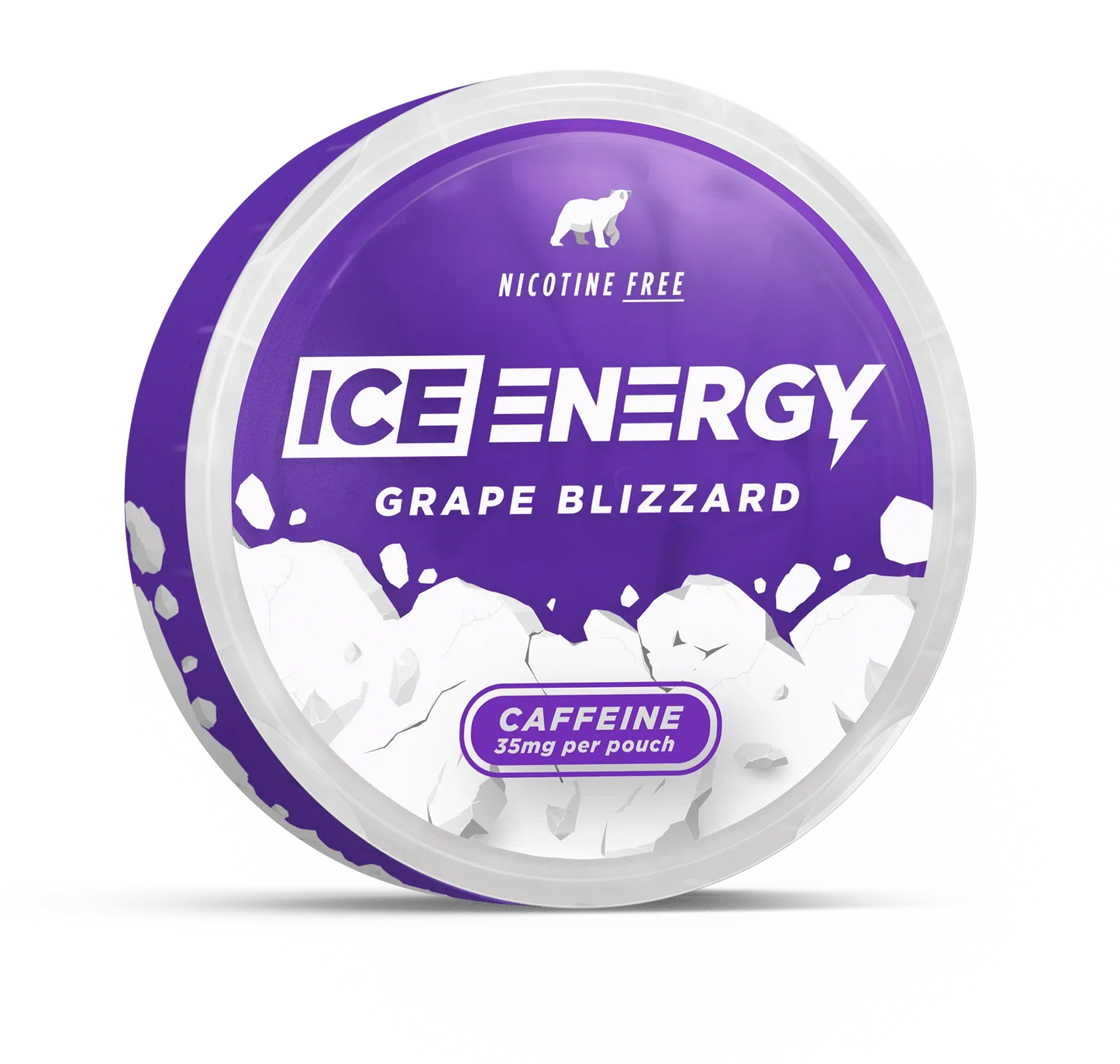 Ice Caffeine Pouch Grape Blizzard 35 mg