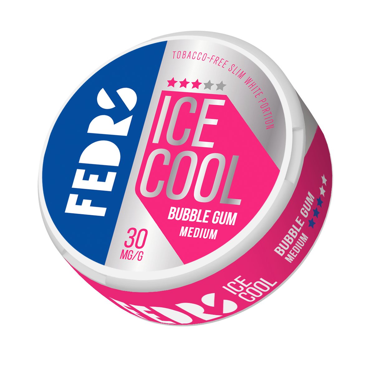Fedrs Ice Cool Medium Bubble Gum
