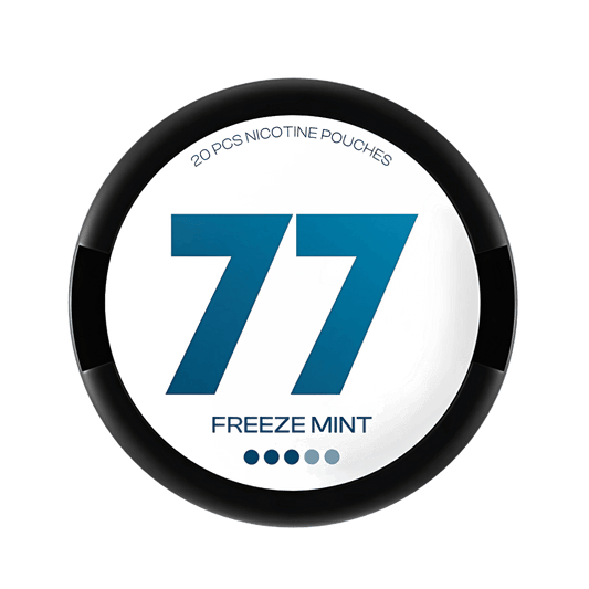 77 Nicotine Pouches Freeze Mint