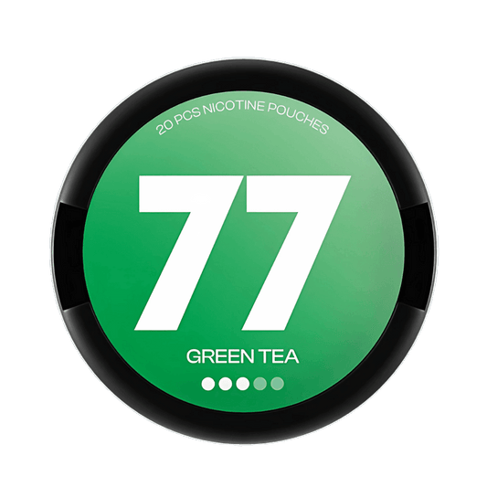 77 Nicotine Pouches Green Tea