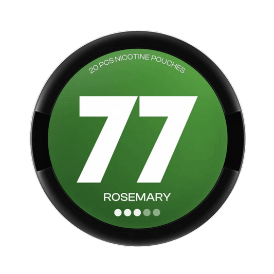 77 Nicotine Pouches Rosemary