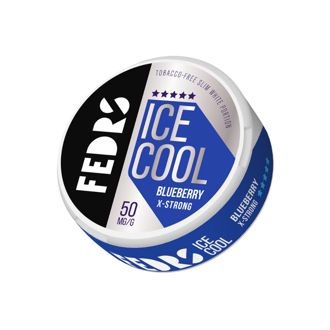 Fedrs Ice Cool X-Strong Blueberry