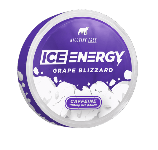 Ice Caffeine Pouch Grape Blizzard 100mg