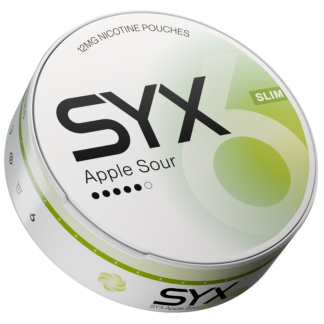 Syx Slim Apple Sour 12mg