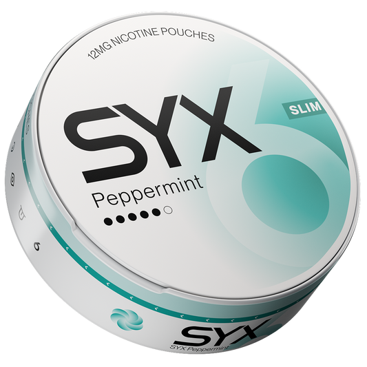 Syx Slim Peppermint 12mg