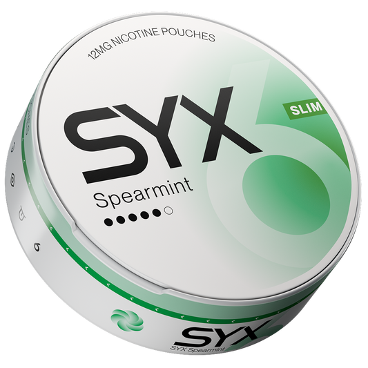 Syx Slim Spearmint 12mg
