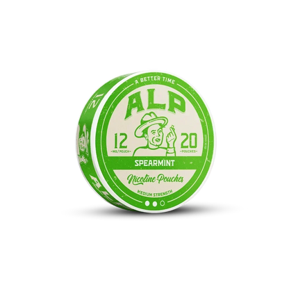 Alp Spearmint 12mg.