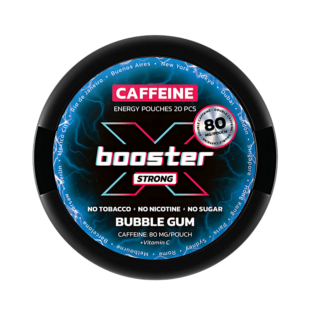 X - Booster Energy Pouches Bubble Gum