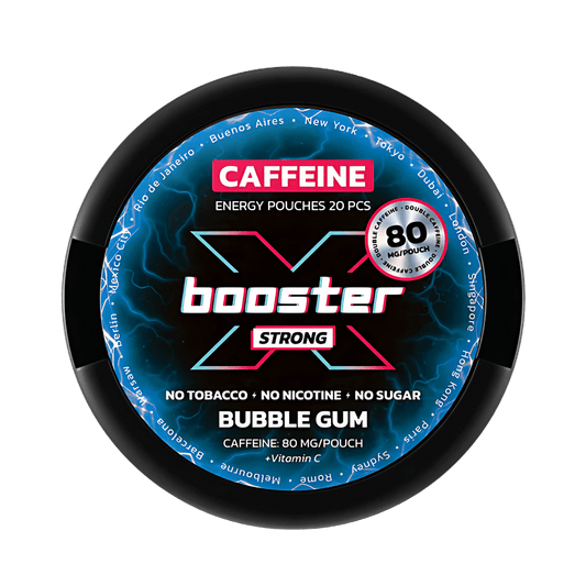 X - Booster Energy Pouches Bubble Gum