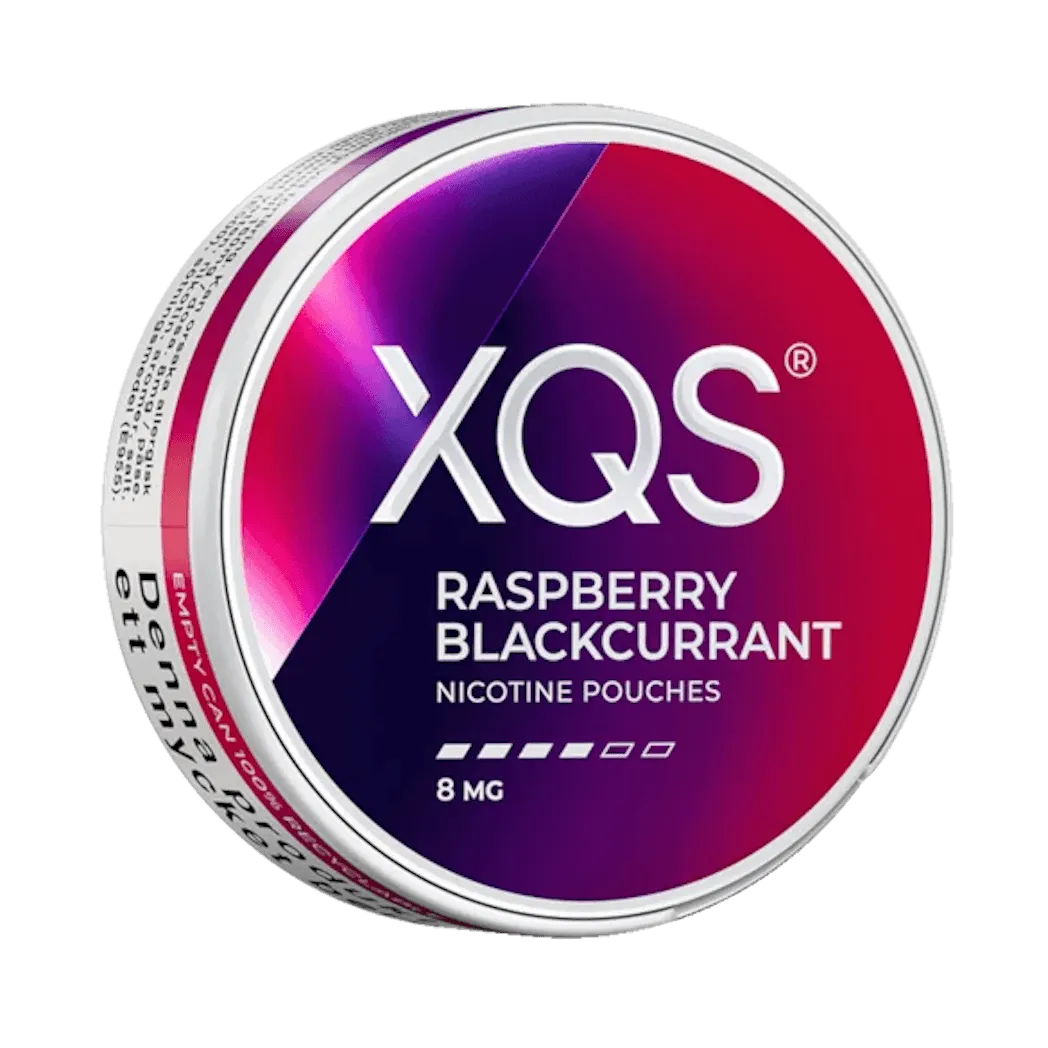 XQS Raspberry Blackcurrant 8mg