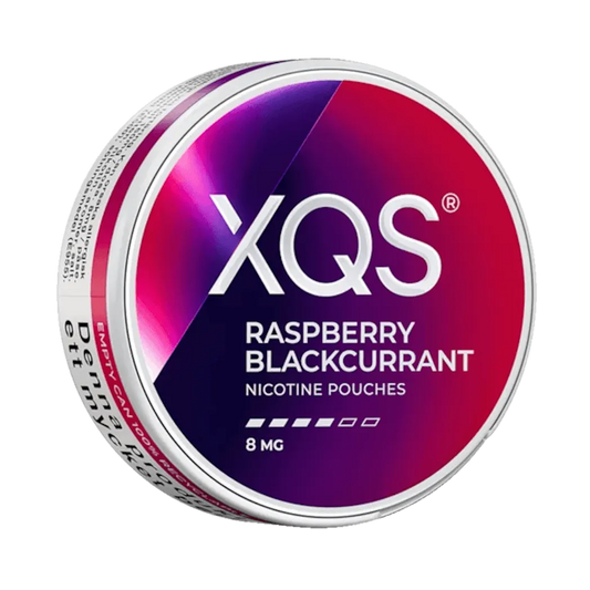 XQS Raspberry Blackcurrant 8mg