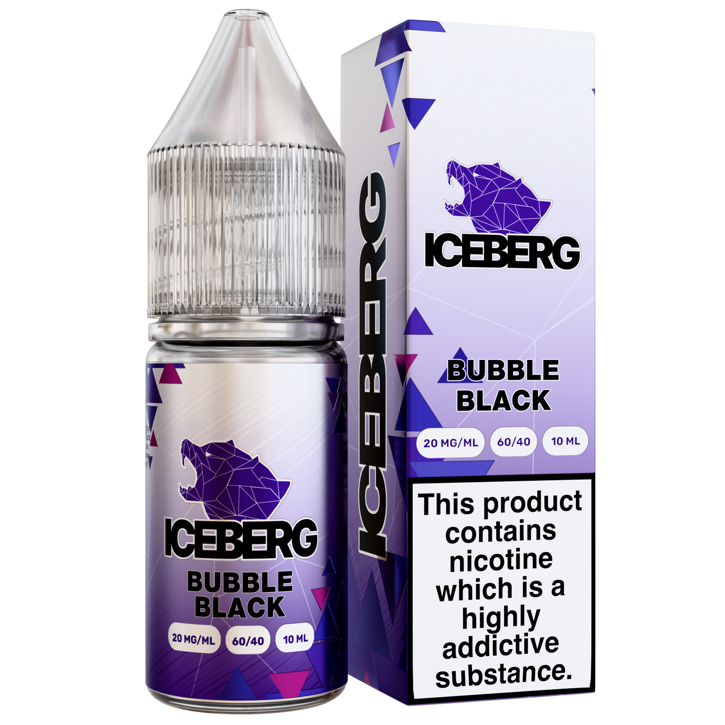Iceberg Bubble Black Liquid