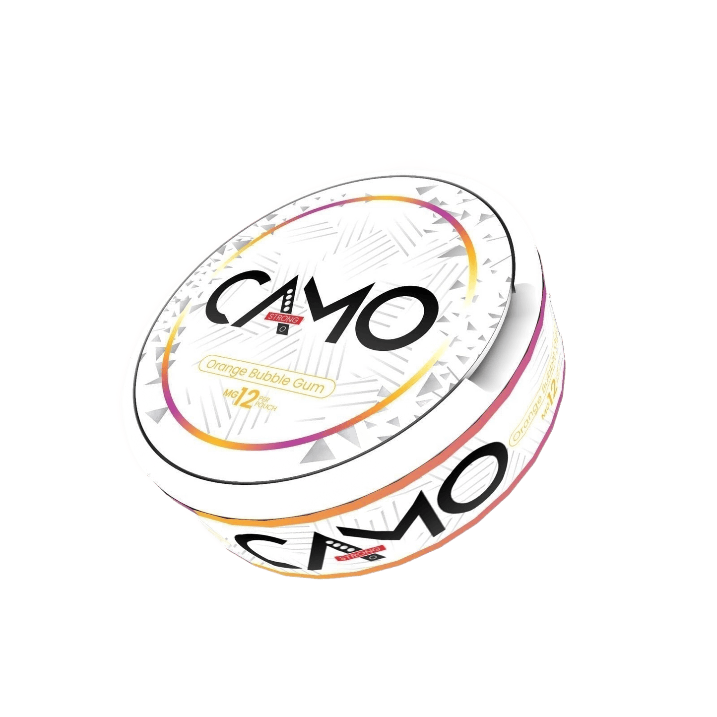 Camo Orange Bubble Gum