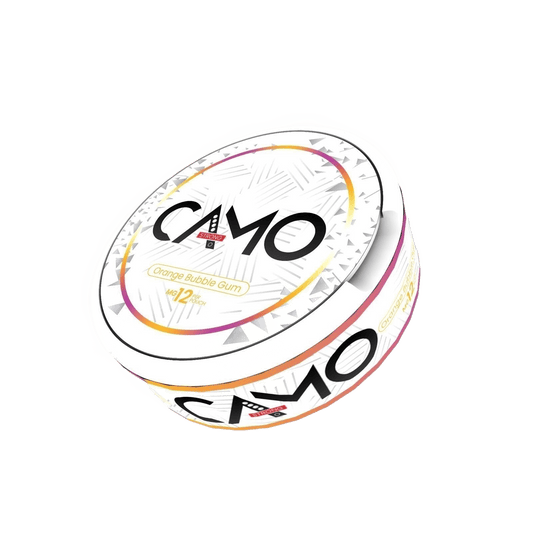 Camo Orange Bubble Gum